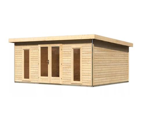 dřevěný domek KARIBU RADEBURG 4 (31479) natur