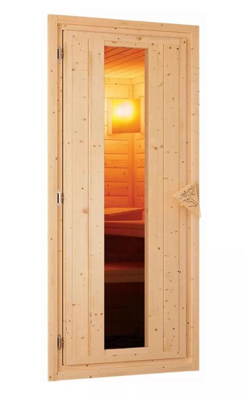 finská sauna KARIBU HYTTI 1 (93861) natur